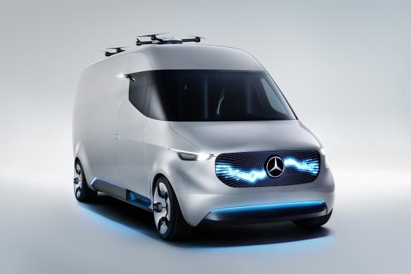 Mercedes-Benz Sprinter Vision Van, Electric Car, HD, 2K, 4K, 5K, 8K