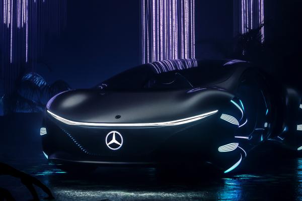 Mercedes-Benz Vision Avtr, Ces 2020, Электромобили, HD, 2K, 4K