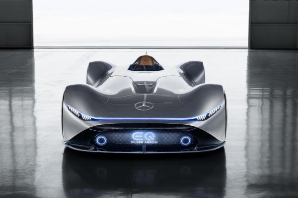 Mercedes-Benz Vision Eq Silver Arrow, Электромобили, Автомобили 2018, Суперкар, HD, 2K, 4K