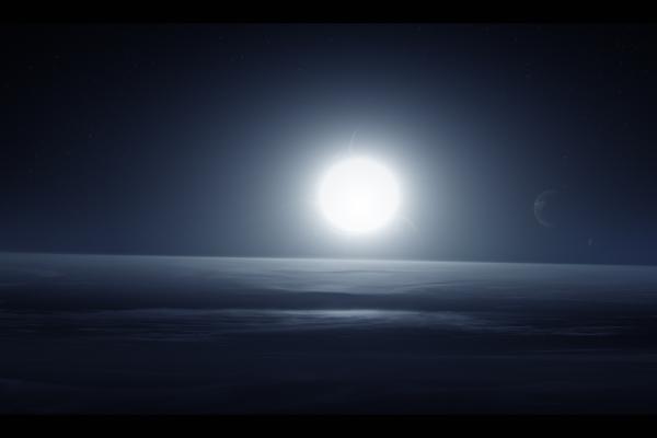 Луна, Horizon, HD, 2K