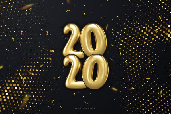 Новый Год 2020, Christmas, Poster, HD, 2K, 4K, 5K, 8K