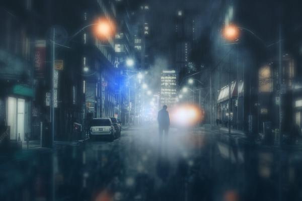Nightscape, Urban, Городская Жизнь, HD, 2K