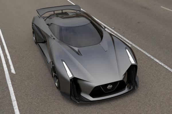 Nissan 2020 Vision Gran Turismo, Концепт, Ниссан, Суперкар, Роскошные Автомобили, Спорткар, Скорость, Тест-Драйв, HD, 2K, 4K