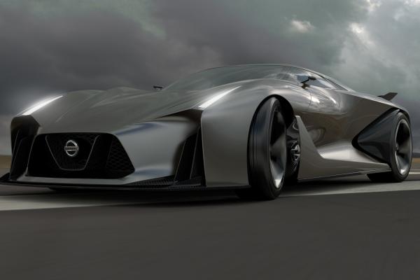 Nissan 2020 Vision Gran Turismo, Концепт, Ниссан, Суперкар, Роскошные Автомобили, Спорткар, Скорость, Тест-Драйв, HD, 2K, 4K