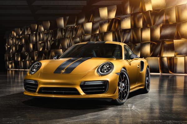 Porsche 911 Turbo S Эксклюзивная Серия, 2017, HD, 2K, 4K
