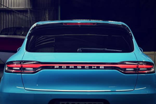 Porsche Macan, Вид Сзади, 2019, HD, 2K