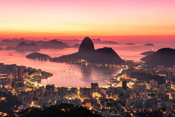 Рио-Де-Жанейро, Восход, Небо, HD, 2K, 4K, 5K