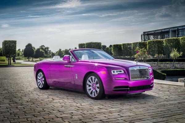 Rolls Royce Dawn In Fuxia, 2017, HD, 2K, 4K