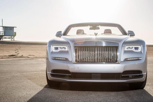 Rolls-Royce Dawn, Роскошные Автомобили, Серебро, HD, 2K, 4K