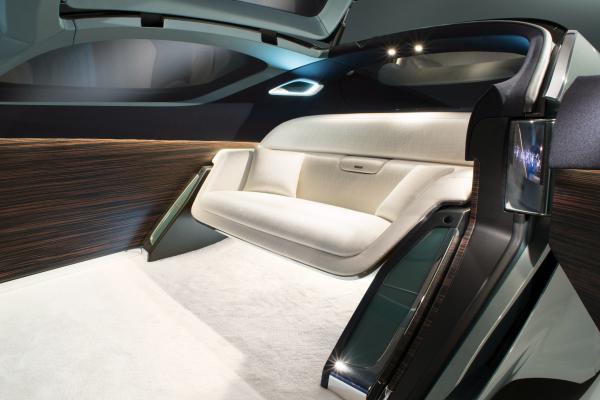 Rolls-Royce Vision Next 100, Автомобили Будущего, Футуризм, Интерьер, HD, 2K, 4K