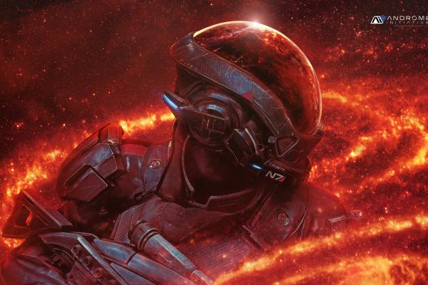 Райдер N7, Mass Effect: Андромеда, Инициатива Андромеды, HD, 2K, 4K