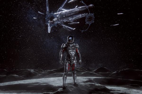 Райдер, Mass Effect: Андромеда, Луна, Гиперион, HD, 2K, 4K