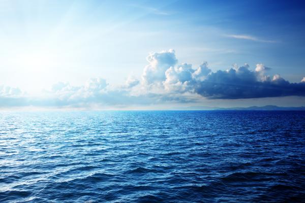 Море, Облака, Горизонт, HD, 2K, 4K, 5K, 8K