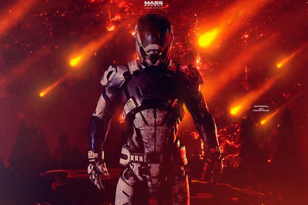 Солдат, Mass Effect: Андромеда, HD, 2K, 4K