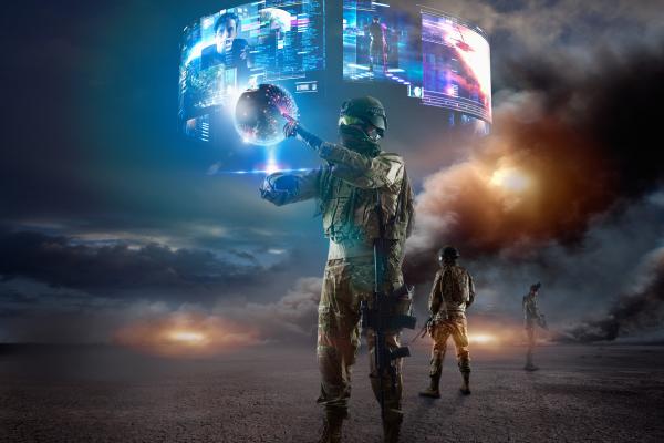 Солдат, Виртуальная Реальность, Виртуальные Технологии, Будущее, HD, 2K, 4K