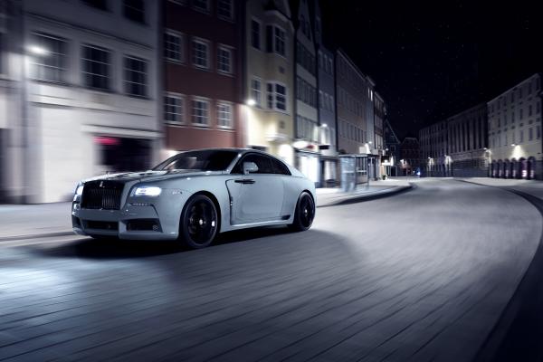Spofec Rolls Royce Wraith, Передозировка, Серебро, Роскошные Автомобили, HD, 2K, 4K