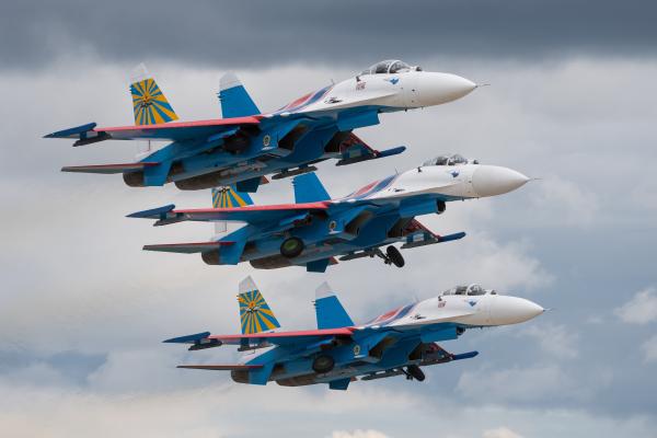 Сухой Су-27, Истребитель Ввс России, HD, 2K