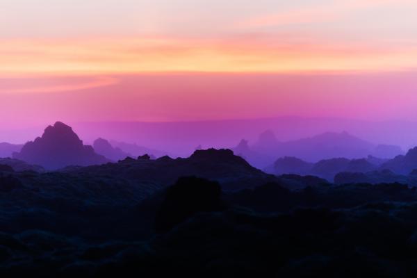 Закат, Восход, Пейзаж, Фиолетовое Небо, HD, 2K, 4K, 5K