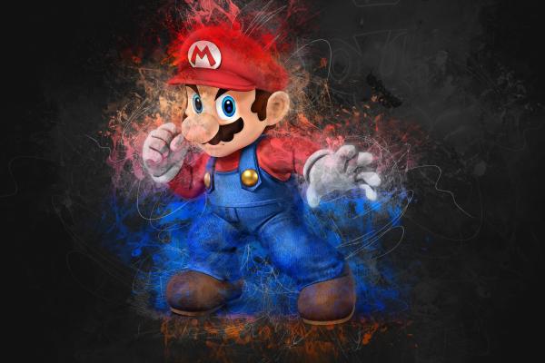 Super Mario, Artwork, HD, 2K, 4K