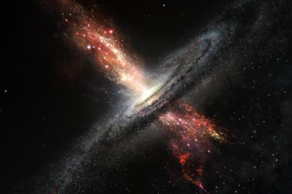 Сверхмассивная Черная Дыра, Взрыв, Астрономия, HD, 2K, 4K, 5K