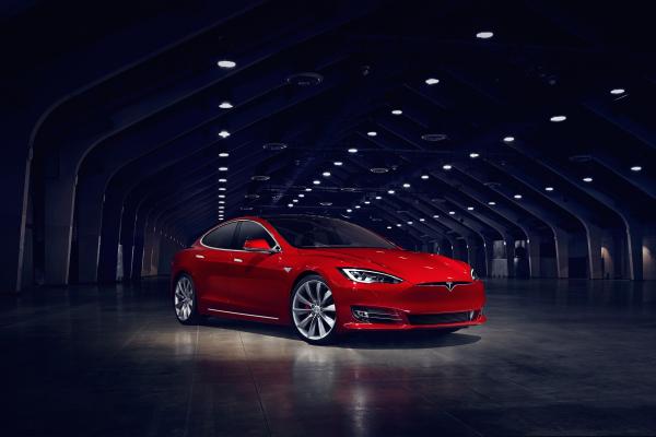 Tesla Model S P90D, Электромобиль, Tesla Motors, HD, 2K