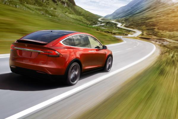 Tesla Model X P90D, Электромобили, Внедорожник, 2016, HD, 2K, 4K