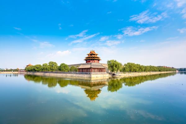 Дворец-Музей, Запретный Город, Озеро, Пекин, Китай, HD, 2K, 4K