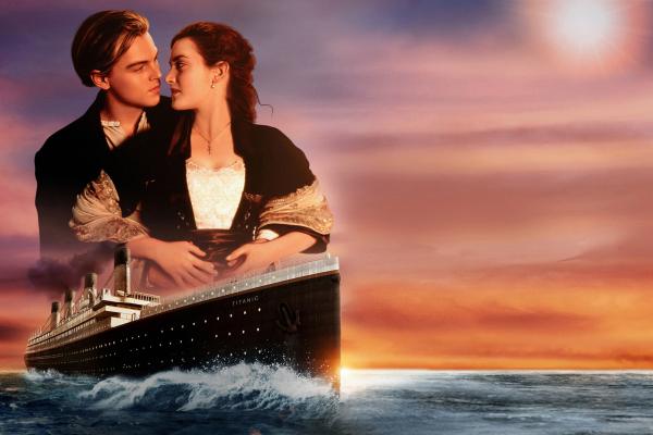 Титаник, Леонардо Ди Каприо, Кейт Уинслет, HD, 2K, 4K