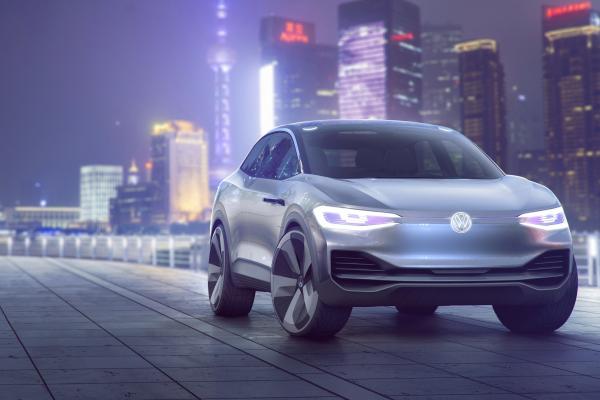 Volkswagen Id Crozz, Электрический Внедорожник, Шанхайский Автосалон, 2017, HD, 2K, 4K