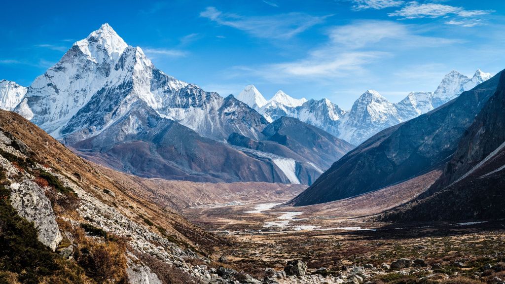 Ама Даблам, Непал, Горы, HD, 2K, 4K