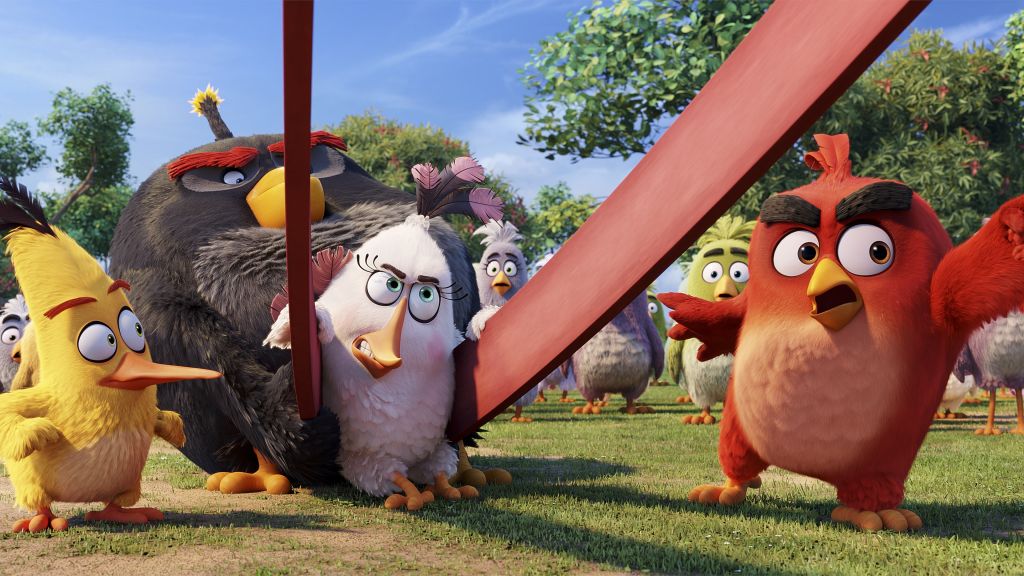 Angry Birds Movie, Цыпленок, Красный Цвет, Бомба, Лучшие Мультфильмы 2016 Года, HD, 2K, 4K