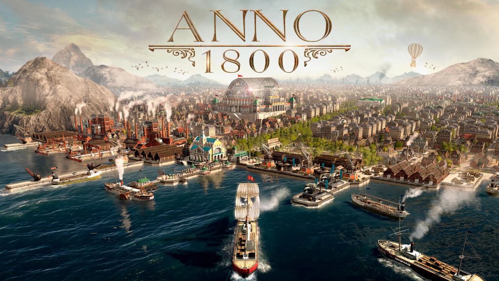 Anno 1800, Gamescom 2018, Постер, HD, 2K, 4K, 5K, 8K