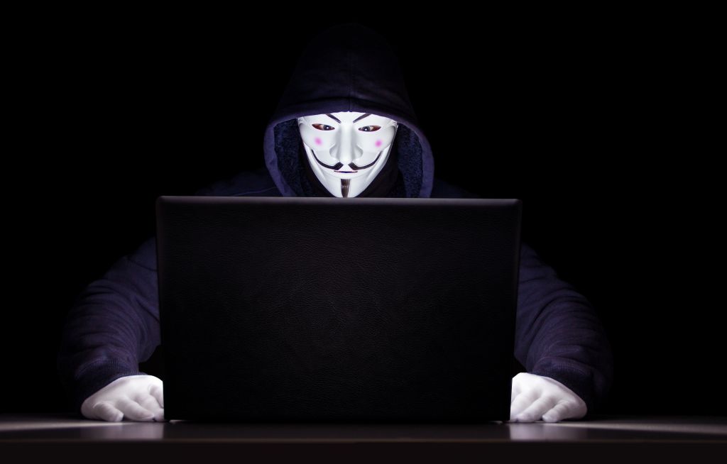 Anonymous, Hacker, Ноутбук, HD, 2K, 4K