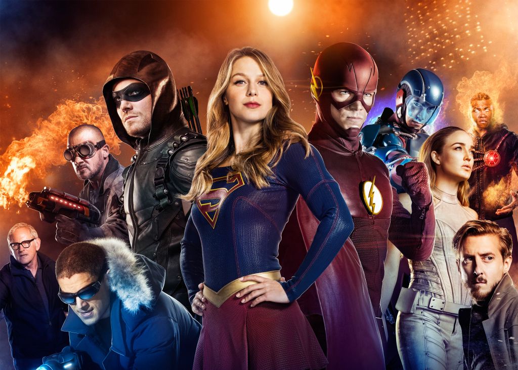 Arrow, Supergirl, The Flash, Легенды Завтрашнего Дня, Dc Comics, HD, 2K, 4K