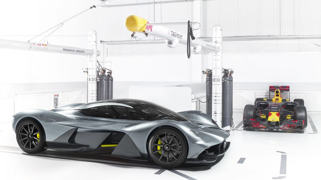 Aston Martin Am-Rb 001, Red Bull, Гиперкар, Серебро, HD, 2K, 4K