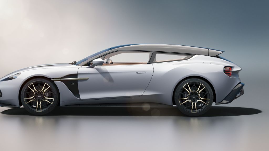 Aston Martin Vanquish Zagato Shooting Brake, Автомобили 2019, HD, 2K, 4K