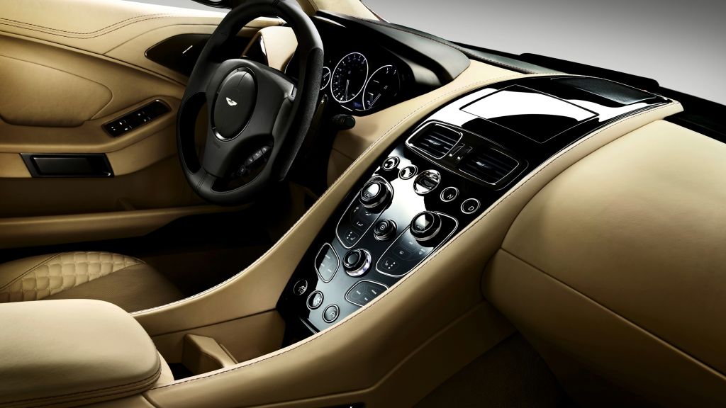 Aston Martin Vantage, Спорткар, V12, Zagato, Silver, Review, Test Drive, Speed, Interior, HD, 2K, 4K
