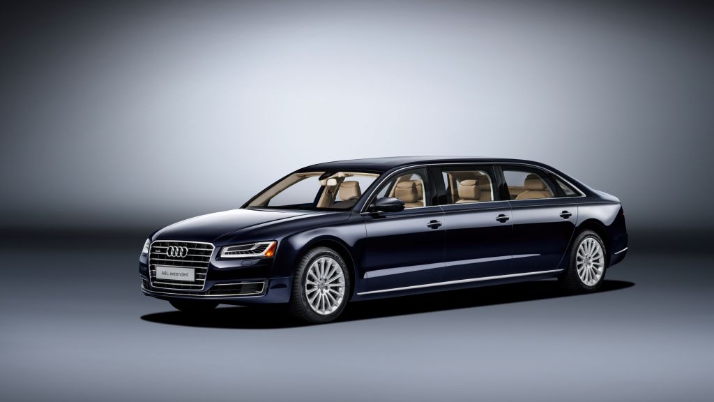 Audi A8 L Extende, Роскошные Автомобили, Лимузин, HD, 2K, 4K