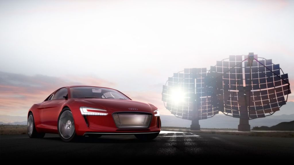 Audi E-Tron Concept, Электромобиль, HD, 2K, 4K