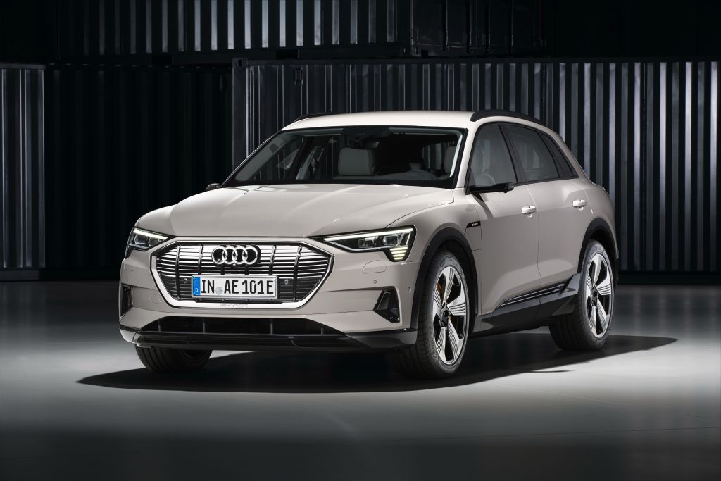 Audi E-Tron, Электрический Внедорожник, 2019, HD, 2K, 4K