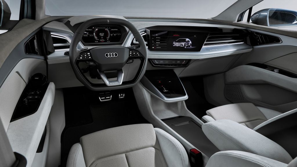 Audi Q4 E-Tron, Suv, Женевский Автосалон 2019, HD, 2K, 4K, 5K, 8K