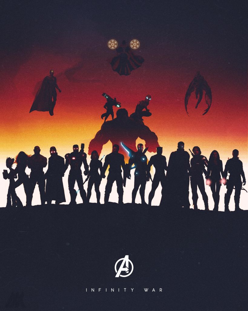 Мстители: Бесконечная Война, Marvel Super Heroes, HD, 2K