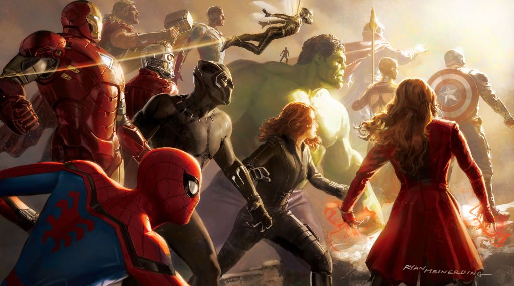 Мстители: Бесконечная Война, Художественное Произведение, Marvel Comics, HD, 2K, 4K, 5K, 8K