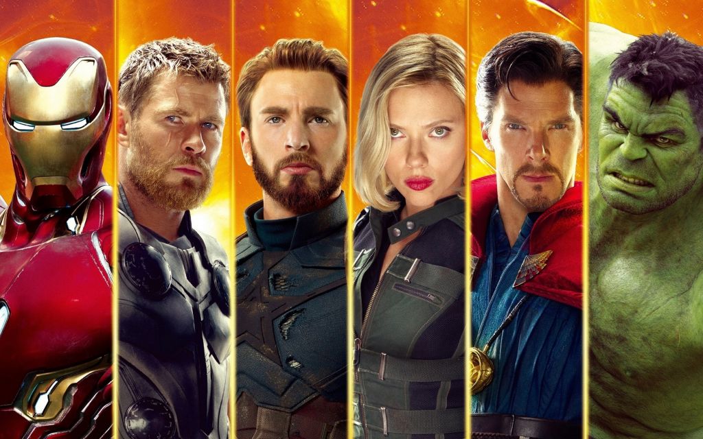 Мстители, Железный Человек, Тор, Капитан Америка, Черная Вдова, Доктор Стрэндж, Халк, Marvel Superheroes, HD, 2K, 4K