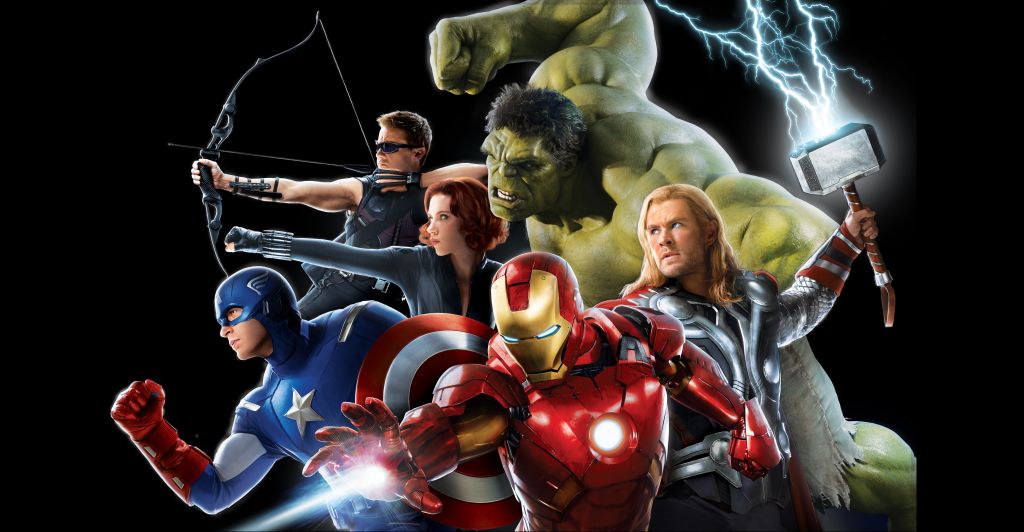 Мстители, Капитан Америка, Халк, Железный Человек, Тор, Соколиный Глаз, Черная Вдова, Marvel Comics, Marvel Super Heroes, HD, 2K, 4K, 5K