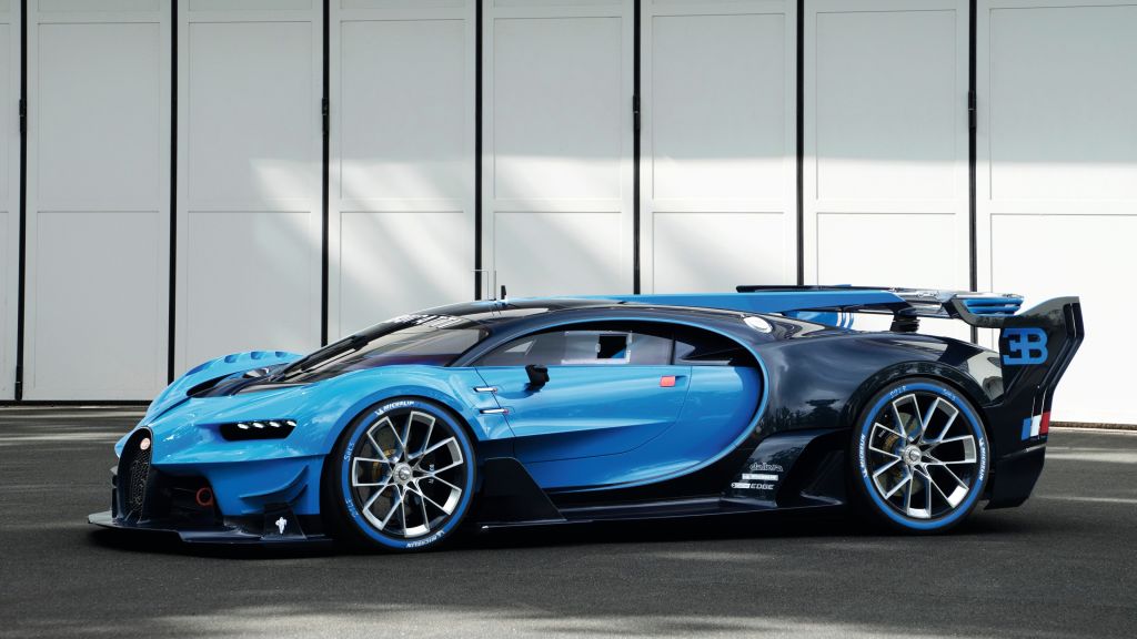 Bugatti Vision Gran Turismo, Bugatti, Grand Sport, Спорткар, Лучшие Автомобили 2015 Года, HD, 2K, 4K