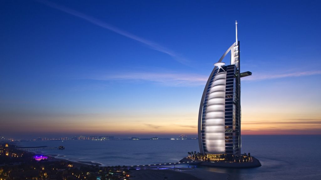 Burj Al Arab Hotel, Дубай, Оаэ, Путешествие, Бронирование, Бассейн, HD, 2K, 4K