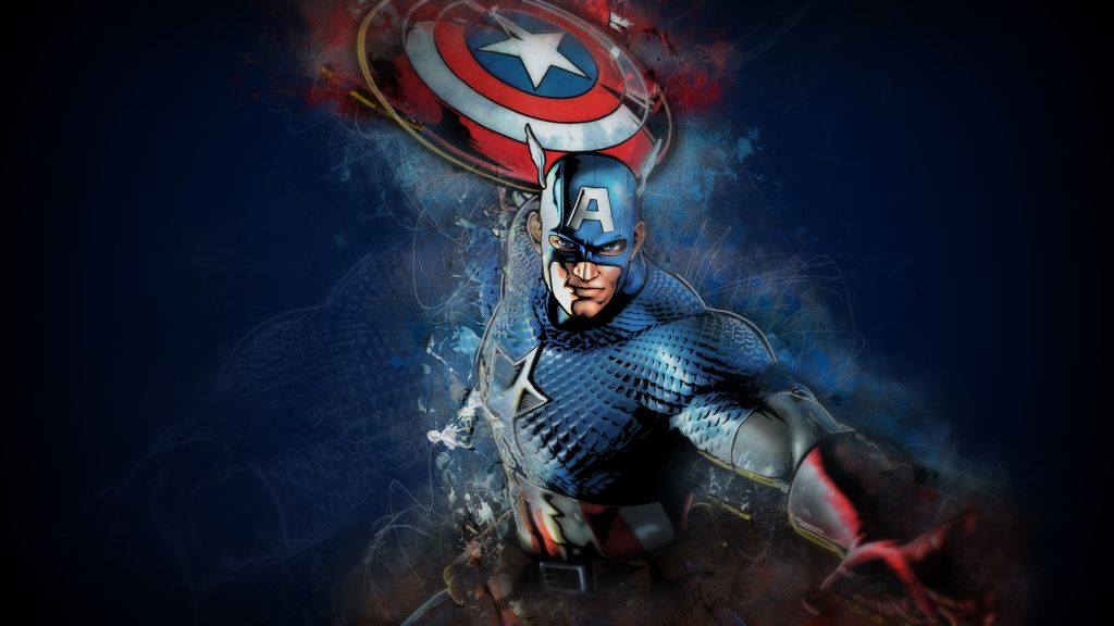 Капитан Америка, Комиксы Marvel, HD, 2K, 4K