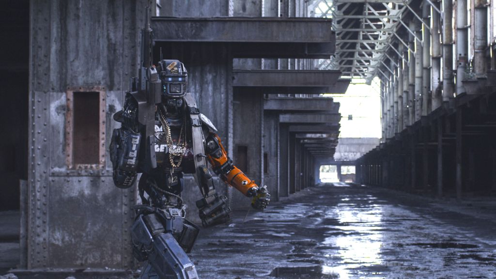 Чаппи, Лучшие Фильмы 2015, Die Antwoord, Робот, Пистолет, HD, 2K, 4K
