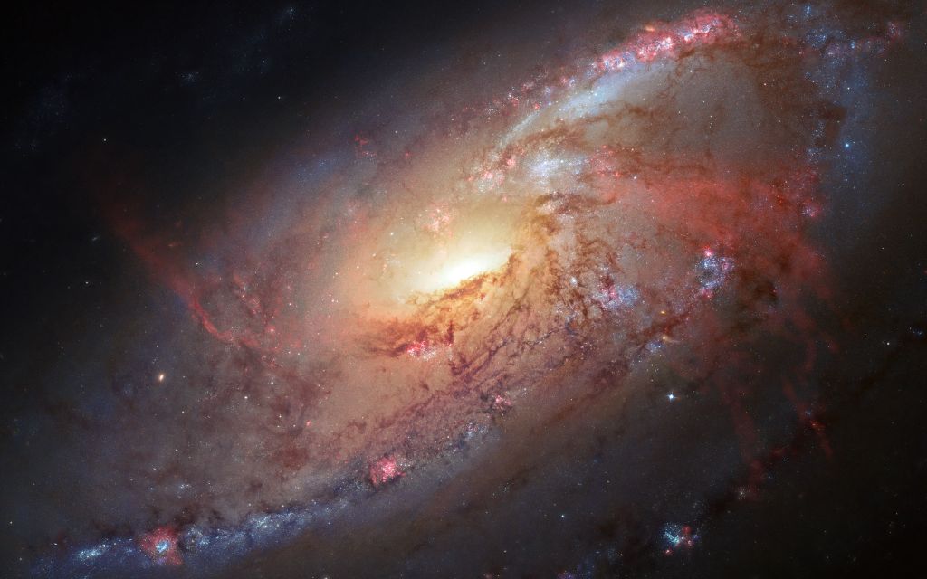 Космос, Спиральная Галактика, Космический Телескоп Хаббла, HD, 2K, 4K, 5K